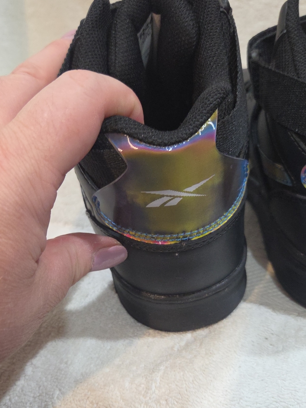 REEBOK RB494 HIGH TOP WORK SNEAKERS - Picture 6 of 7